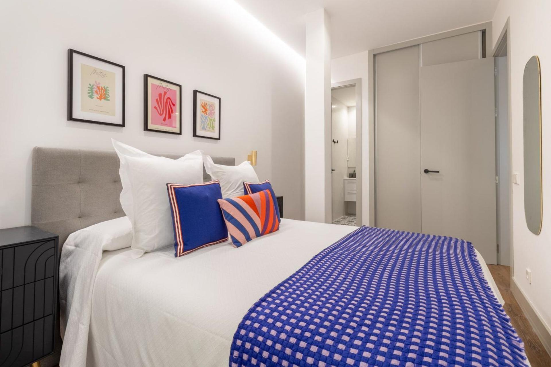 Cozy Ground-floor For 4 In Chamberi Quevedo V Appartement Madrid